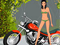 Vestido - Um motociclista feminino para jogar online