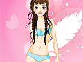 Pink Feather Dress Up para jogar online