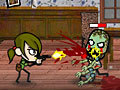 Zombies vs menina para jogar online