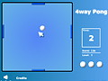 Pong 4-Way para jogar online