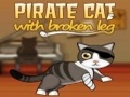 Gato do pirata com pé quebrado para jogar online