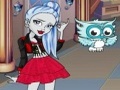 Uivos Ghoulia Dress Up Game para jogar online