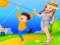 Kite menina vestir-se para jogar online