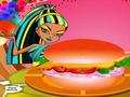 Monster High Hamburger Deco para jogar online